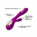 Lelo Soraya Wave Rose Dual Waterproof Rechargeable Vibrator - Image 3