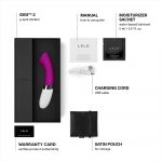Lelo Gigi 2 Deep Rose G Spot Vibrator - Image 3