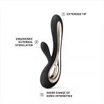 Lelo Soraya 2 Dual Rabbit Vibrator Black - Image 4