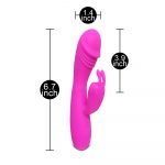 12 speed Rabbit Vibrator Pink - Image 3