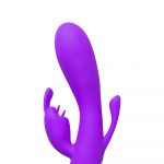Double Bunny 12 speed Silicone Vibe Purple - Image 4