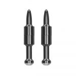 Ouch Magnetic Nipple Clamps Diamond Pin Grey