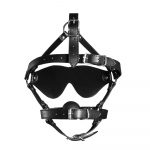 Ouch Xtreme Blindfolded Harness With Solid Ball Gag - Image 2