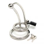 Chastity Penis Lock Curved With Urethral Tube - Image 2