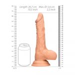 RealRock 10 Inch Dong With Testicles Flesh - Image 2