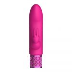 Royal Gems Dazzling Rechargeable Rabbit Bullet Pink - Image 2