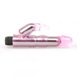 Waves Of Pleasure Crystal Pink Rabbit Vibrator - Image 3