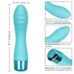Eden Ripple Silicone GSpot Vibrator Waterproof 6 inch - Image 2