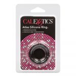 Atlas Silicone Cock Ring Black - Image 3