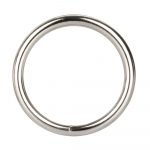 Large Silver Cock Ring