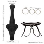 The Royal Vibrating Set Crotchless Strap On Plus Vibrating Probe - Image 4