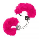Ultra Fluffy Furry Cuffs Pink - Image 2
