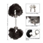 Ultra Fluffy Furry Cuffs Black - Image 4