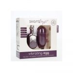 10 Speed Remote Vibrating Egg BIG Purple - Image 4