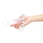 Size Up Clear Penis Vibrating 2 Inch Extender - Image 2