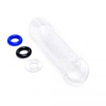 Size Up Clear Textured 1.5 Inch Extender - Image 2