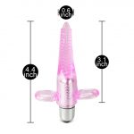 Clear Pink Vibrating Tongue Finger Vibrator - Image 4