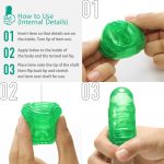 Tenga UNI Emerald Sleeve Masturbator - Image 2