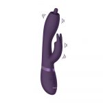 Vive Nilo Purple Pinpoint Rotating G Spot Rabbit - Image 3