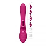 Vive Chou Double Action Interchangeable Rabbit Vibrator Pink - Image 2