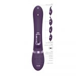Vive Etsu Interchangeable Rabbit Vibrator Purple - Image 2