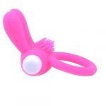 Cock Ring With Rabbit Ears Pink - Image 2
