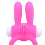 Cock Ring With Rabbit Ears Pink - Image 3