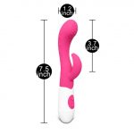 Silicone Dual Motors GSpot Vibrator Pink - Image 4