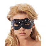 Leather Open Eye Mask With Rivets - Image 3