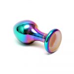 Sensual Multi Coloured Glass Melany Anal Dildo - Image 2
